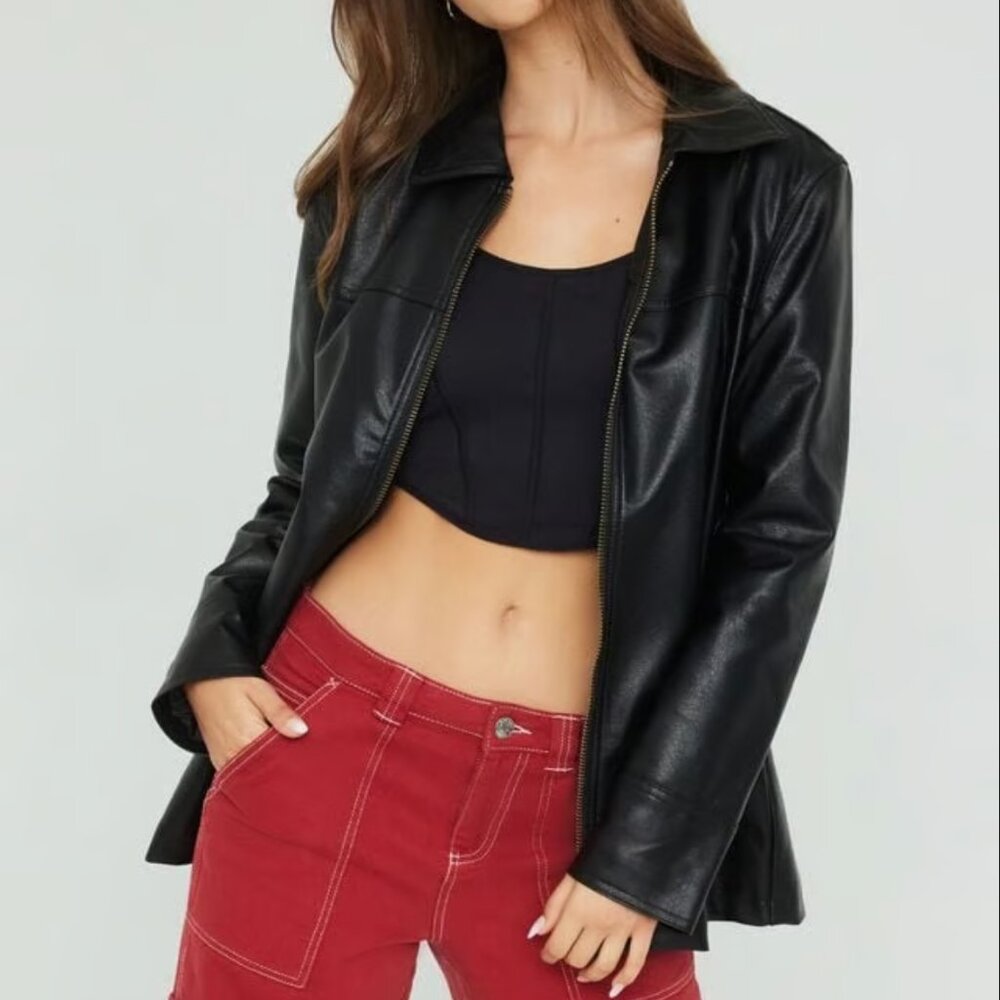 Garage Bella Faux Leather Jacket